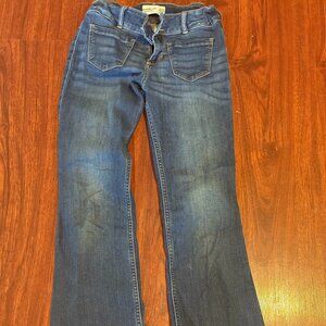 Abercrombie kids dark blue jeans Size 16-Worn
